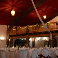 Salle de réception chauffée